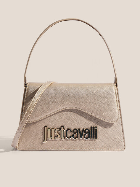 Женская сумка  JUST CAVALLI METAL LETTERING, Артикул 78RA4BB4, золотой | 4450778. Ракурс 1