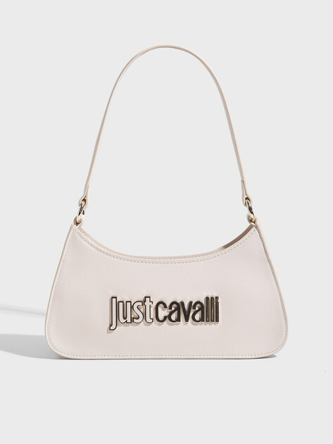 Женская сумка  JUST CAVALLI METAL LETTERING, Артикул 78RA4BB6, молочно-бежевый | 4450789. Ракурс 1