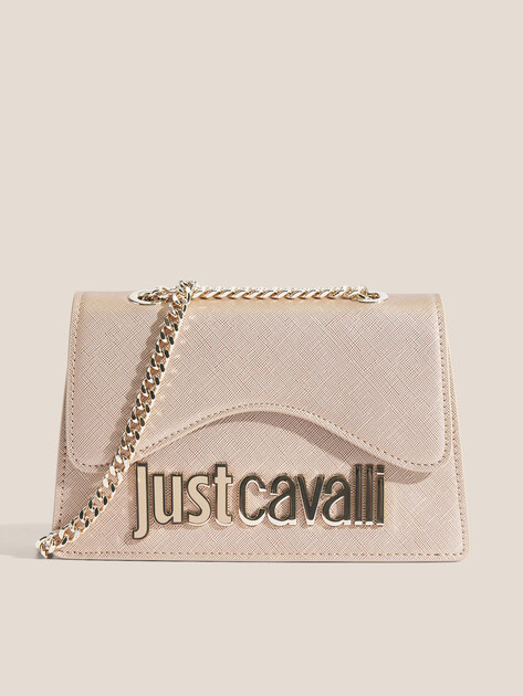 Кросс-боди JUST CAVALLI METAL LETTERING, Артикул 78RA4BB7, золотой | 4450803. Ракурс 1