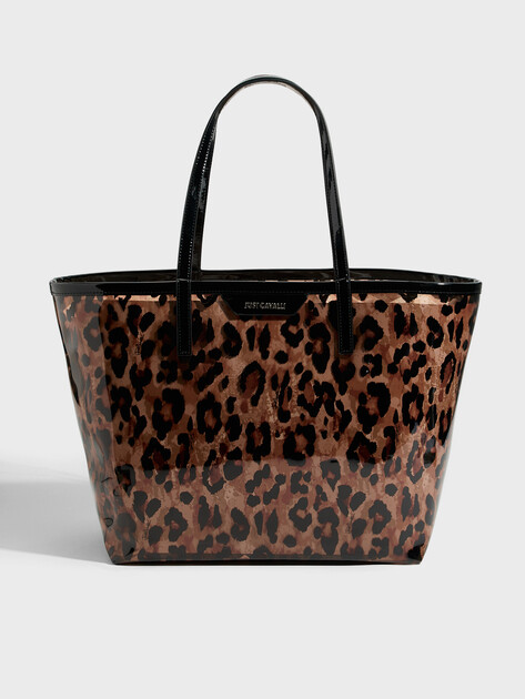 Пляжная сумка  JUST CAVALLI BEACHWEAR CAPSULE, Артикул 78RA4BT1, леопардовый принт | 4450894. Ракурс 1