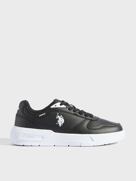 Женские кеды U.S.POLO ASSN. REKE, Артикул 102023214, черный | 4451726. Ракурс 1