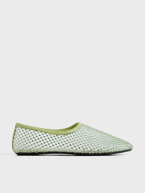 Женские балетки TENDANCE, Артикул LH24171-110, салатовый | 4455936. Ракурс 1