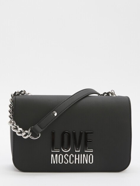 Женская сумка  LOVE MOSCHINO PRISM, Артикул JC4254PP SS25, черный | 4459419. Ракурс 1