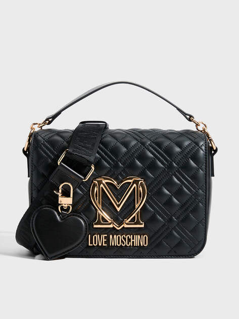 Женская сумка  LOVE MOSCHINO ALLURE, Артикул JC4302PP SS25, черный | 4461785. Ракурс 1