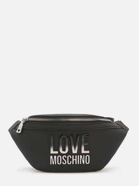 Женская поясная сумка LOVE MOSCHINO PRISM, Артикул JC4259PP, черный | 4462136. Ракурс 1 Женская поясная сумка LOVE MOSCHINO PRISM, Артикул JC4259PP, черный | 4462136. Ракурс 1