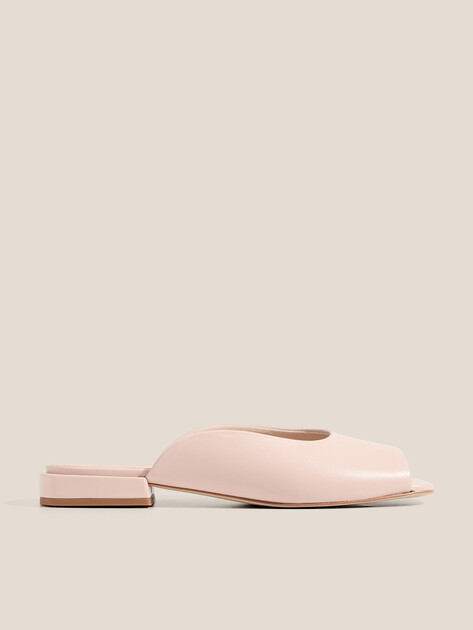 Мюли FURLA BLOCK, Артикул YJ95FBK, розово-бежевый | 4463637. Ракурс 1