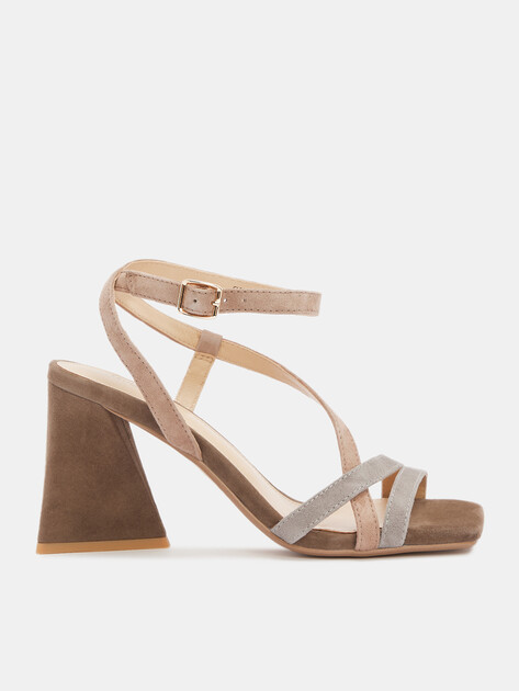 Босоножки TENDANCE, Артикул CLF861-04, серо-бежевый | 4469800. Ракурс 1