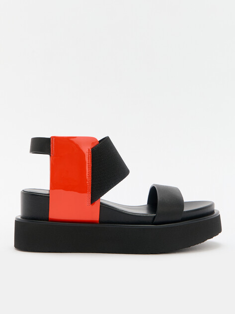 Женские сандалии UNITED NUDE Rico Sandal, Артикул RICO SANDAL, оранжевый | 4478890. Ракурс 1