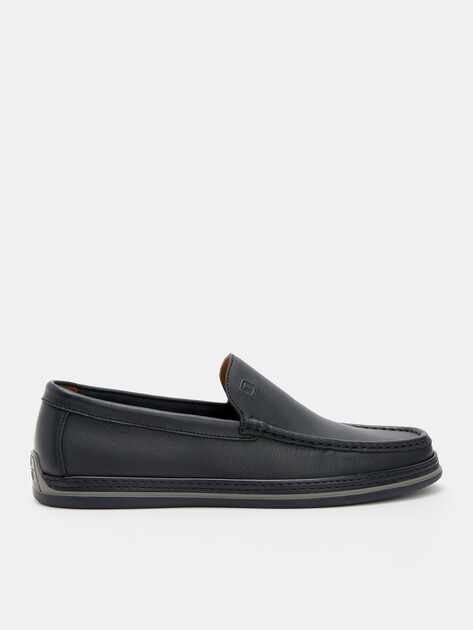 Мужские мокасины TENDANCE, Артикул TTTS651-27A, темно-синий | 4479640. Ракурс 1