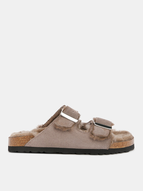 Женские шлепанцы TENDANCE, Артикул GLC3891-01, коричневато-серый | 4484427. Ракурс 1