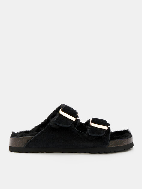 Женские шлепанцы TENDANCE, Артикул GLC3891-01, черный | 4484434. Ракурс 1