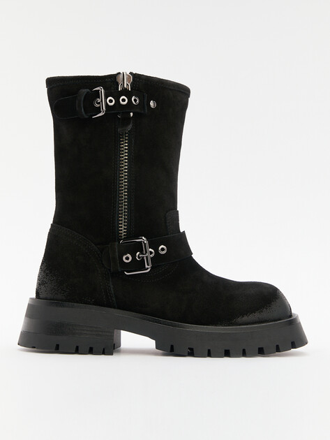 Женские полусапоги BRONX qui-nn, Артикул 47626-C, черный | 4486709. Ракурс 1