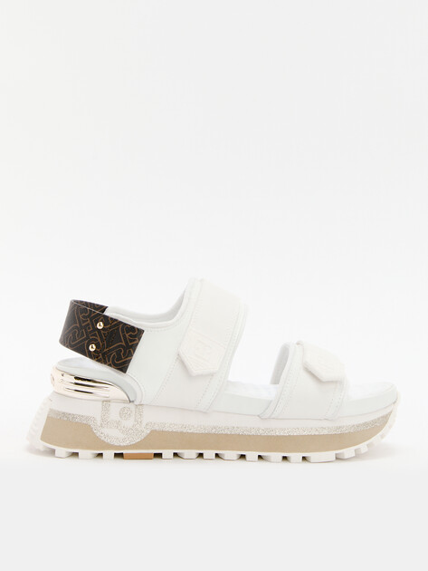 Женские сандалии LIU∙JO LIU JO MAXI WONDER SANDAL 13, Артикул BA5125, белый | 4487134. Ракурс 1