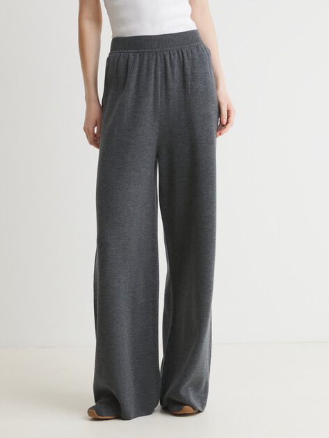 Женские широкие брюки MAISON DAVID, Артикул 7217, темно-серый | 4489397. Ракурс 1