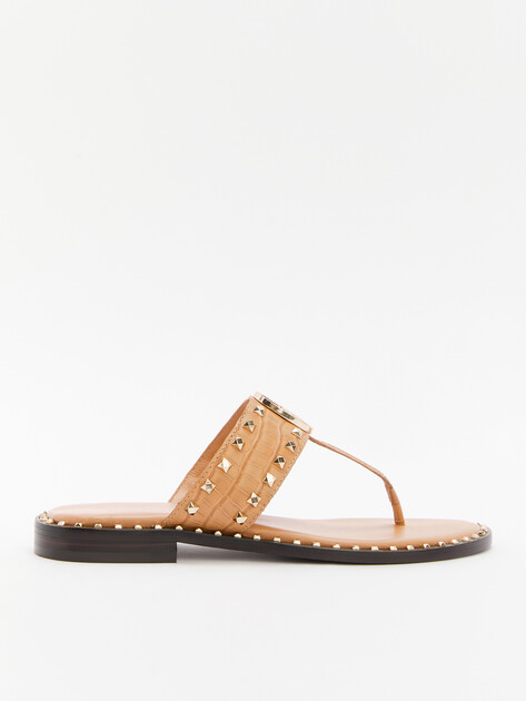 Женские вьетнамки ASH PACIFIC SS25, Артикул PACIFIC SS25, темно-бежевый | 4490790. Ракурс 1