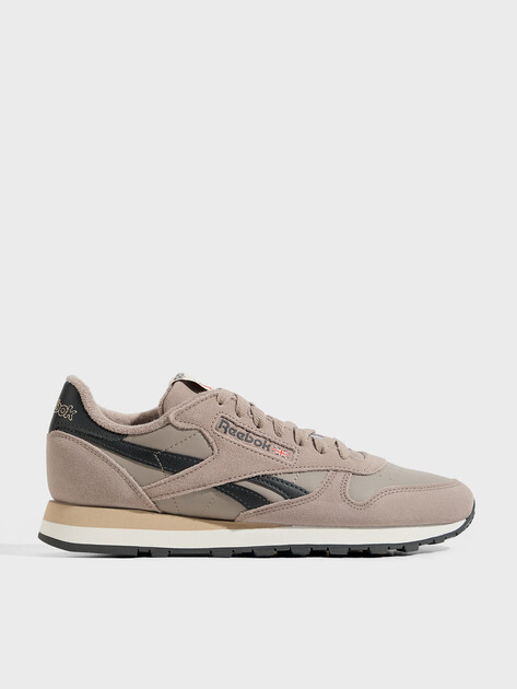 Кроссовки REEBOK CLASSIC LEATHER, Артикул CLASSIC LEATHER, коричнево-серый | 4494112. Ракурс 1