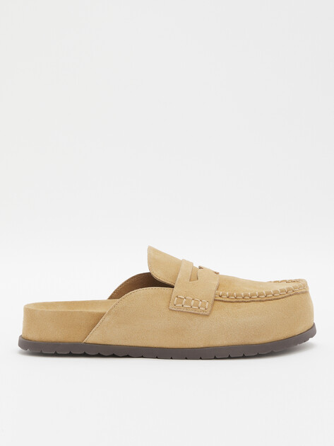 Мужские шлепанцы ASH THEO, Артикул THEO, зеленовато-бежевый | 4496188. Ракурс 1