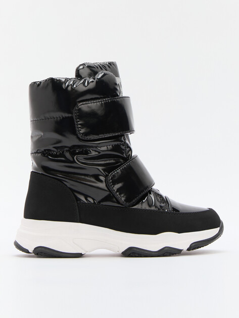 Детские дутики КОТОФЕЙ, Артикул 454061-47, черный | 4499974. Ракурс 1