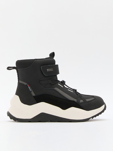 Детские ботинки КОТОФЕЙ, Артикул 754082-83, черный | 4500200. Ракурс 1