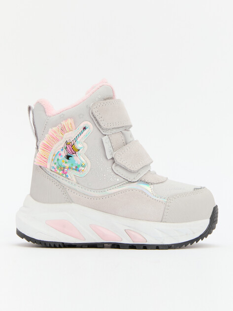 Детские ботинки КОТОФЕЙ, Артикул 254834-41, светло-серый | 4500276. Ракурс 1