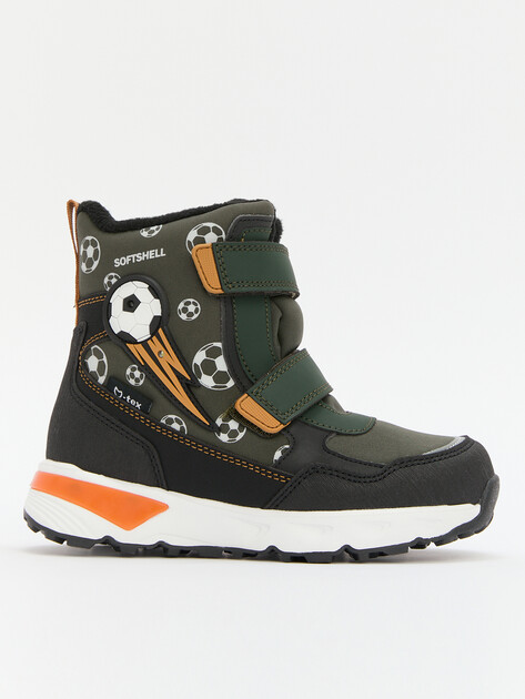 Детские ботинки КОТОФЕЙ, Артикул 454702-41, темно-зеленый | 4500307. Ракурс 1