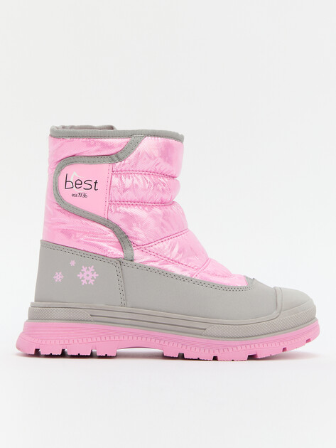 Детские дутики КОТОФЕЙ, Артикул 464092-41, розовый | 4500463. Ракурс 1