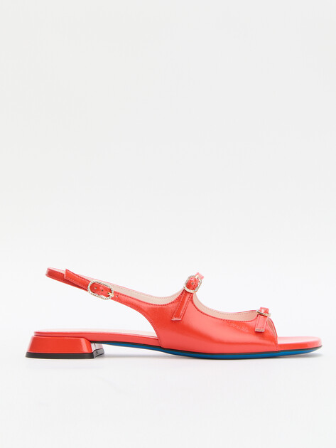 Женские сандалии LORIBLU, Артикул S1LR97, оранжево-красный | 4503992. Ракурс 1