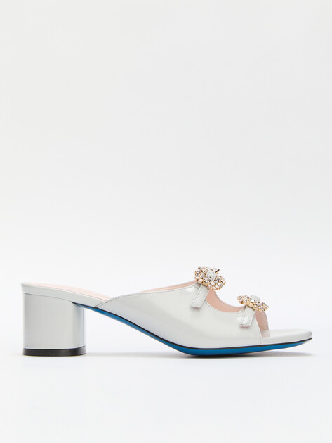 Мюли LORIBLU, Артикул S5TR76, бледно-серый | 4504290. Ракурс 1