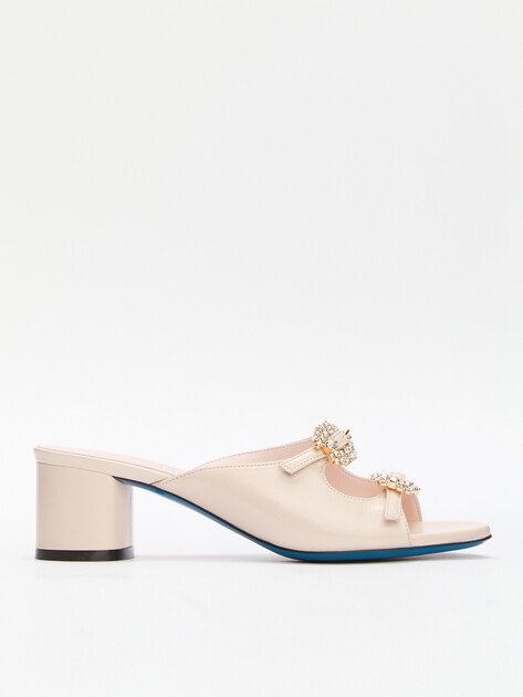 Мюли LORIBLU, Артикул S5TR76, бежевый | 4504360. Ракурс 1