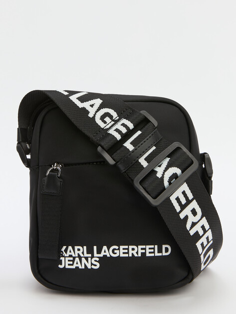 Мужская сумка через плечо KARL LAGERFELD JEANS, Артикул A1M30337(K), черный | 4507787. Ракурс 1