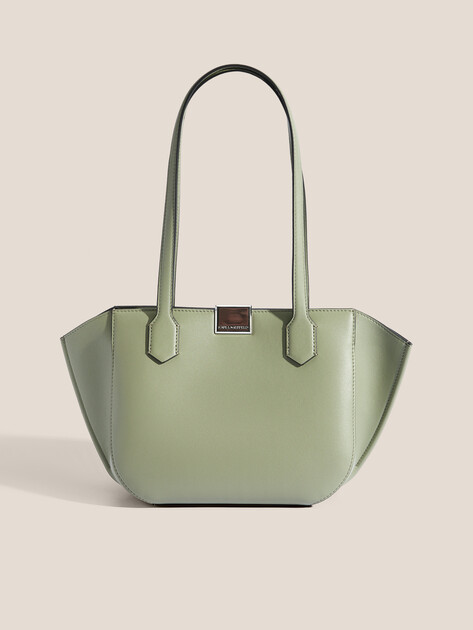 Женский тоут KARL LAGERFELD k/forever ew sm tote, Артикул A2W30057, фисташковый | 4522303. Ракурс 1