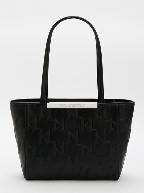 Женский тоут KARL LAGERFELD k/archive barre md tote, Артикул A2W30026, черный | 4526032. Ракурс 1
