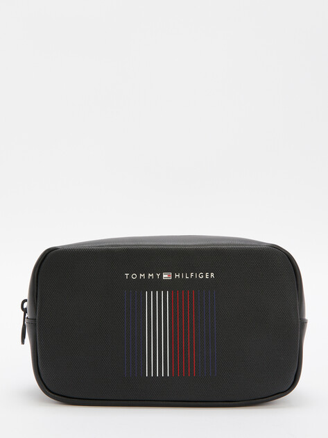 Мужская борсетка TOMMY HILFIGER TH FOUNDATION WASHBAG, Артикул AM0AM12642, черный | 4528294. Ракурс 1 Мужская борсетка TOMMY HILFIGER TH FOUNDATION WASHBAG, Артикул AM0AM12642, черный | 4528294. Ракурс 1