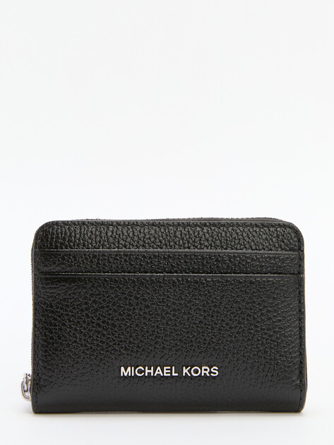 Женский кошелёк MICHAEL KORS SM ZA COIN CARD CASE, Артикул 32T4SJ6Z5L(K), черный | 4529030. Ракурс 1 Женский кошелёк MICHAEL KORS SM ZA COIN CARD CASE, Артикул 32T4SJ6Z5L(K), черный | 4529030. Ракурс 1