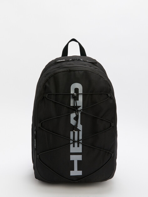 Рюкзак HEAD BACKPACK WITH ELASTICS, Артикул HBK048, черный | 4535880. Ракурс 1
