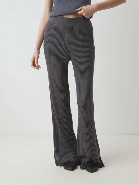 Женские прямые брюки MAISON DAVID, Артикул S2580, серый | 4536529. Ракурс 1