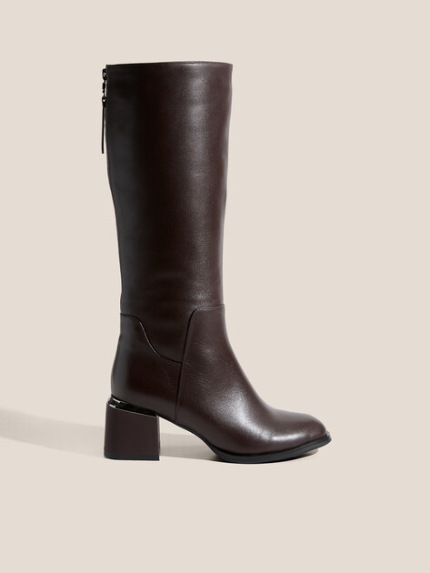 Женские сапоги TENDANCE, Артикул TE-74-1, темно-коричневый | 4538096. Ракурс 1