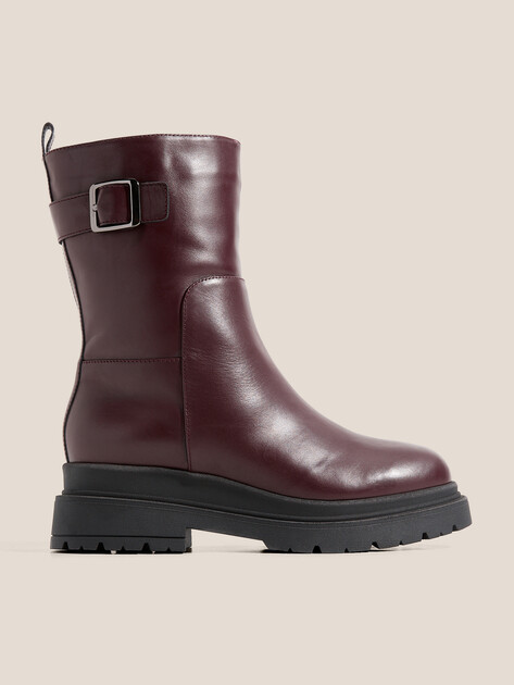 Женские полусапоги GIOVANNI FABIANI, Артикул W25109, бордовый | 4547151. Ракурс 1