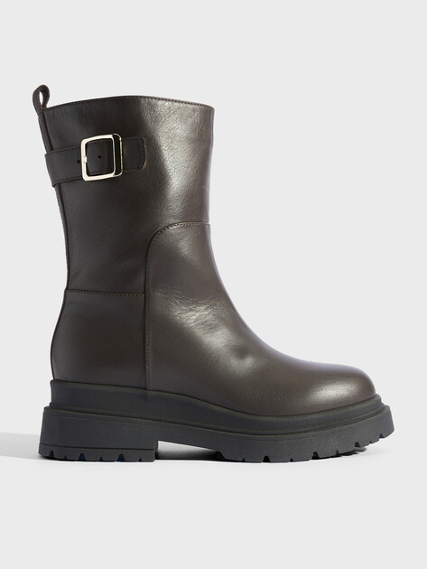 Женские полусапоги GIOVANNI FABIANI, Артикул W25109, темно-коричневый | 4547199. Ракурс 1