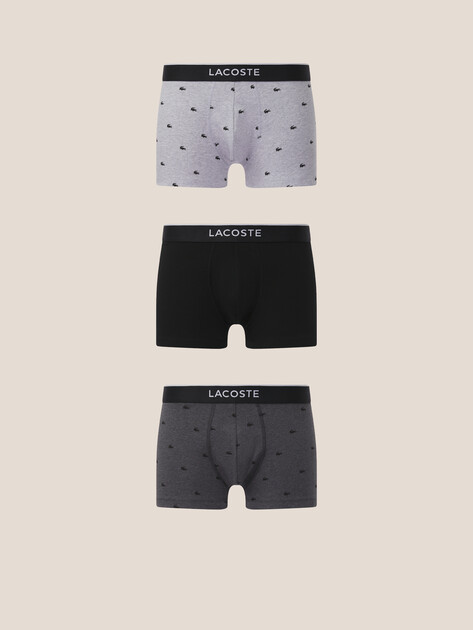 Мужские трусы 3 шт. LACOSTE, Артикул 5H1299, мультицвет | 4553611. Ракурс 1