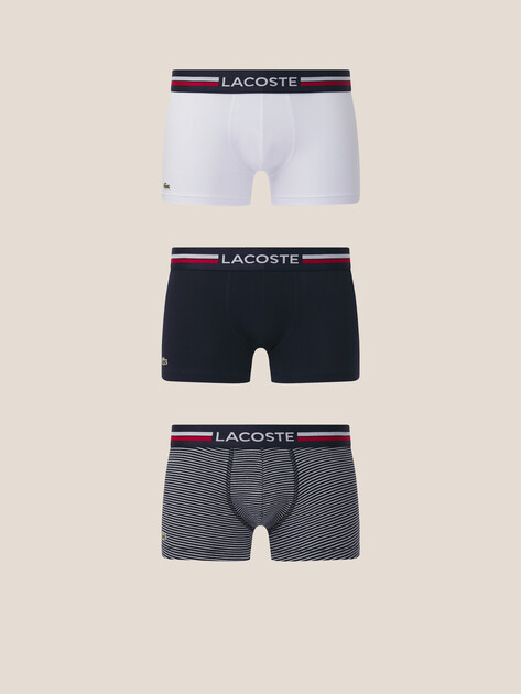 Мужские трусы 3 шт. LACOSTE, Артикул 5H2382, мультицвет | 4553641. Ракурс 1