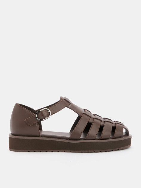 Женские сандалии TENDANCE, Артикул YS-48062L-5, темно-коричневый | 4555111. Ракурс 1