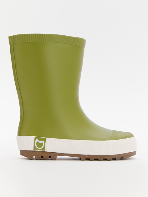 Детская резиновая обувь КОТОФЕЙ, Артикул 366218-17, оливковый | 4560517. Ракурс 1