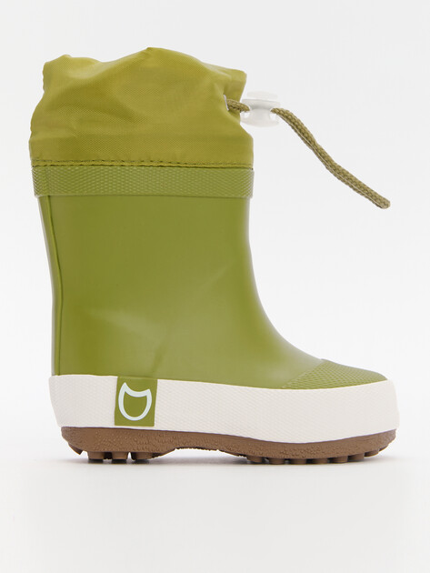 Детская резиновая обувь КОТОФЕЙ, Артикул 166138-15, оливковый | 4560611. Ракурс 1