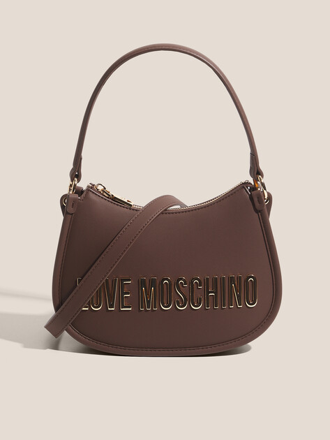 Женская сумка  LOVE MOSCHINO BOLD LOVE, Артикул JC4027PP FW25, темно-коричневый | 4560911. Ракурс 1
