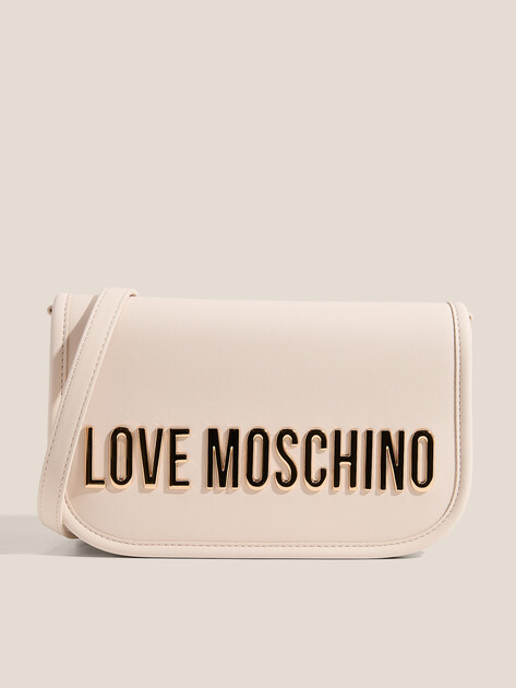 Кросс-боди LOVE MOSCHINO BOLD LOVE, Артикул JC4028PP FW25, молочно-белый | 4560926. Ракурс 1