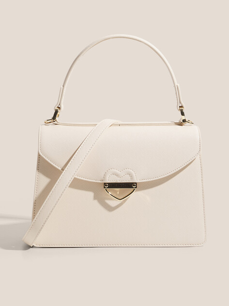 Женская сумка  LOVE MOSCHINO DESERT BLOOMS, Артикул JC4178PP FW25, молочно-белый | 4561120. Ракурс 1