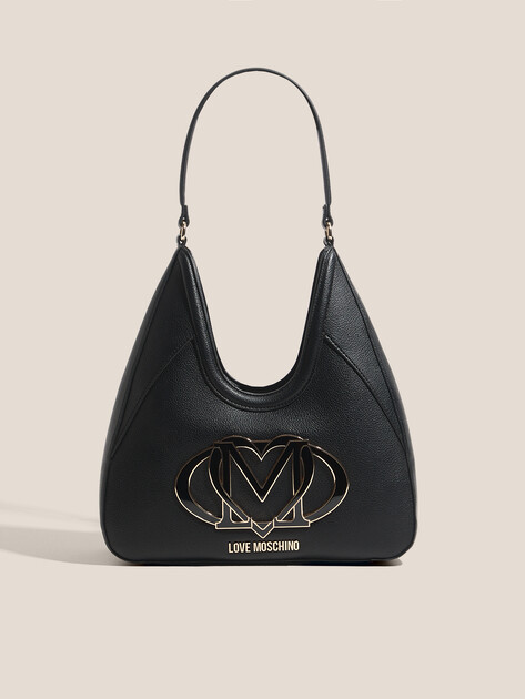 Женская сумка  LOVE MOSCHINO LO_GO, Артикул JC4005PP, черный | 4561152. Ракурс 1