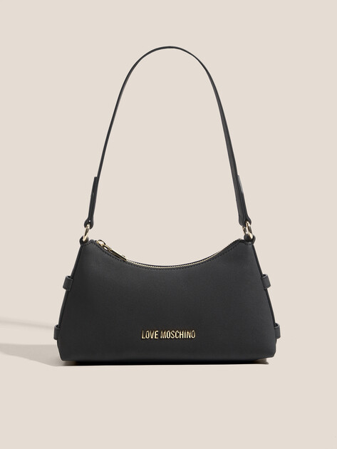 Женская сумка  LOVE MOSCHINO BUCKLED UP, Артикул JC4169PP FW25, черный | 4561221. Ракурс 1