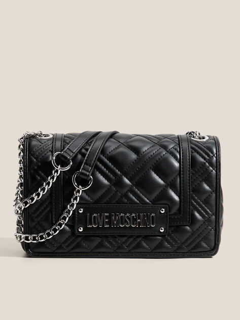 Женская сумка  LOVE MOSCHINO QUILTED BAG, Артикул JC4001PP, черный | 4561339. Ракурс 1